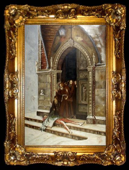 framed  Giacomo Di Chirico Buoso da Duera., ta009-2